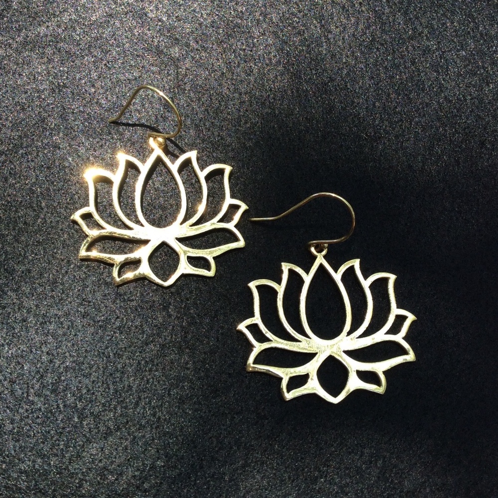 New~Blossoming Lotus Earrings